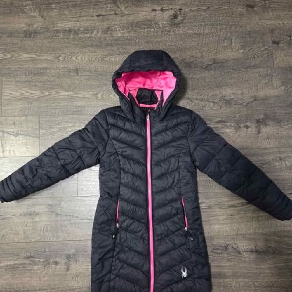 Spyder Girls Puffer Parka - Size S 7/8